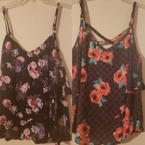 torrid criss cross back cami bundle